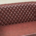 Logan Faux Leather Tufted Loveseat | Fabric Loveseat Couch | Kinwell Furniture | Modern Loveseats & Comfortable Loveseat Sofa Couches